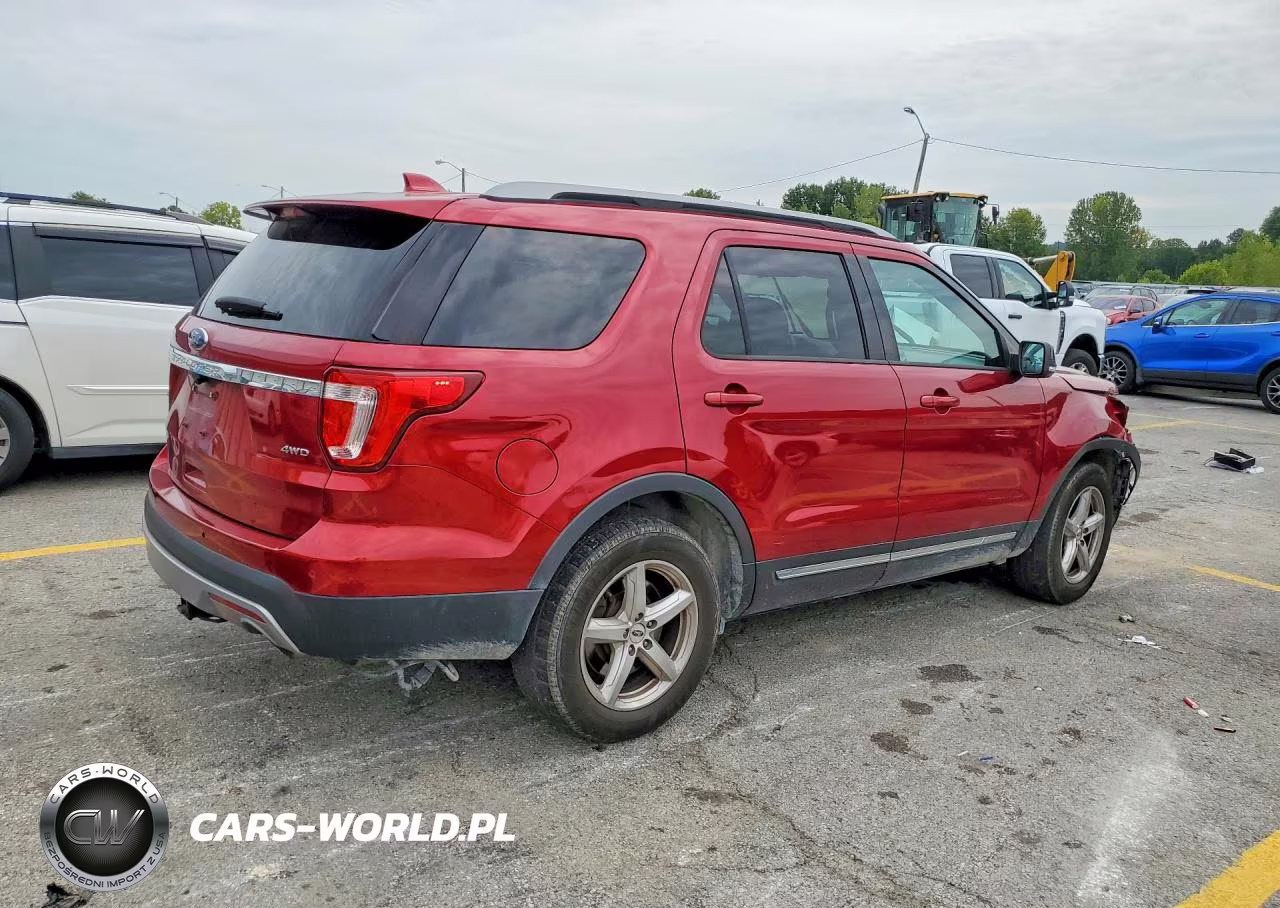 2017 Ford Explorer Xlt VIN:1FM5K8D85HGD14630 - 3