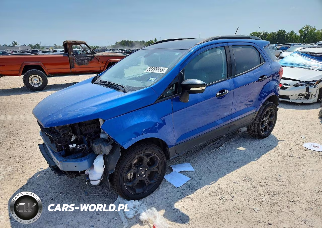 2021 Ford Ecosport Ses VIN:MAJ6S3JL5MC451644 - 1