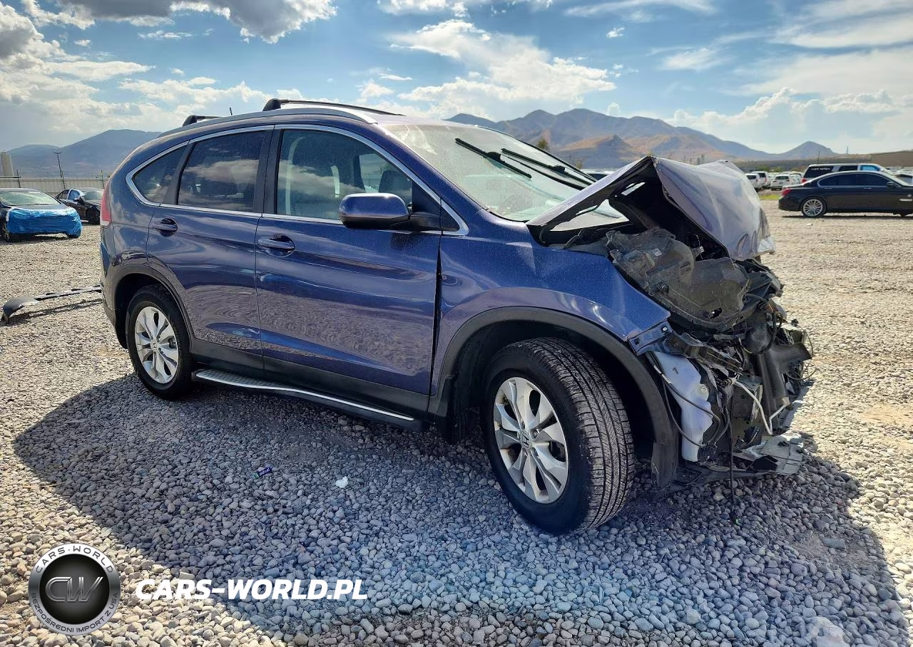 2013 Honda Cr-V Exl VIN:2HKRM4H77DH665748 - 4