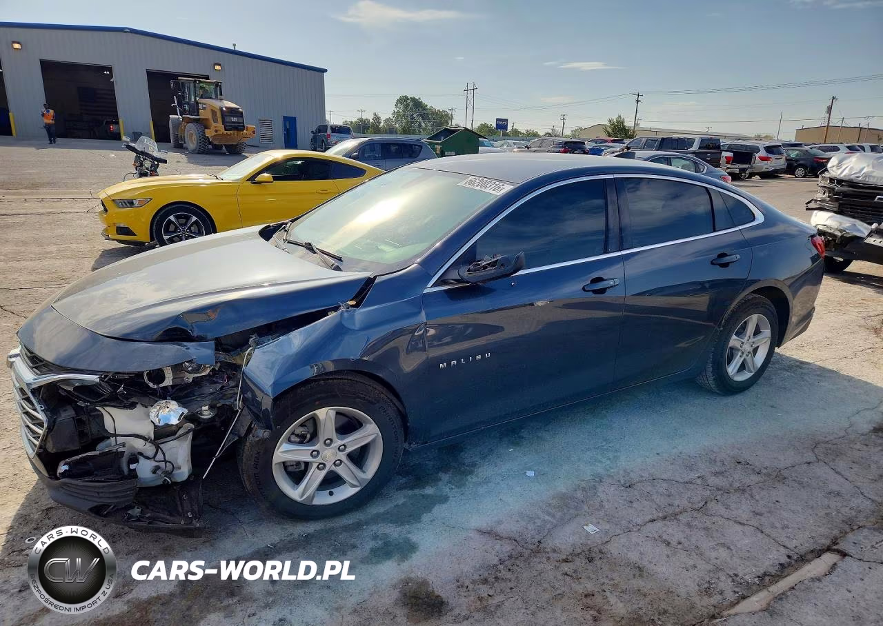 2019 Chevrolet Malibu Ls VIN:1G1ZC5ST8KF138784 - 1