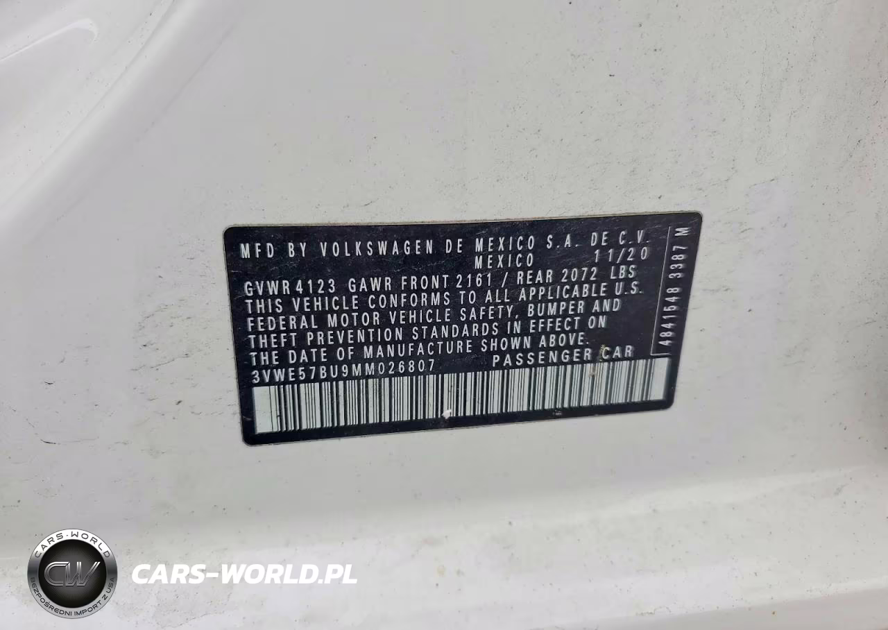 2021 Volkswagen Jetta Sel VIN:3VWE57BU9MM026807 - 13