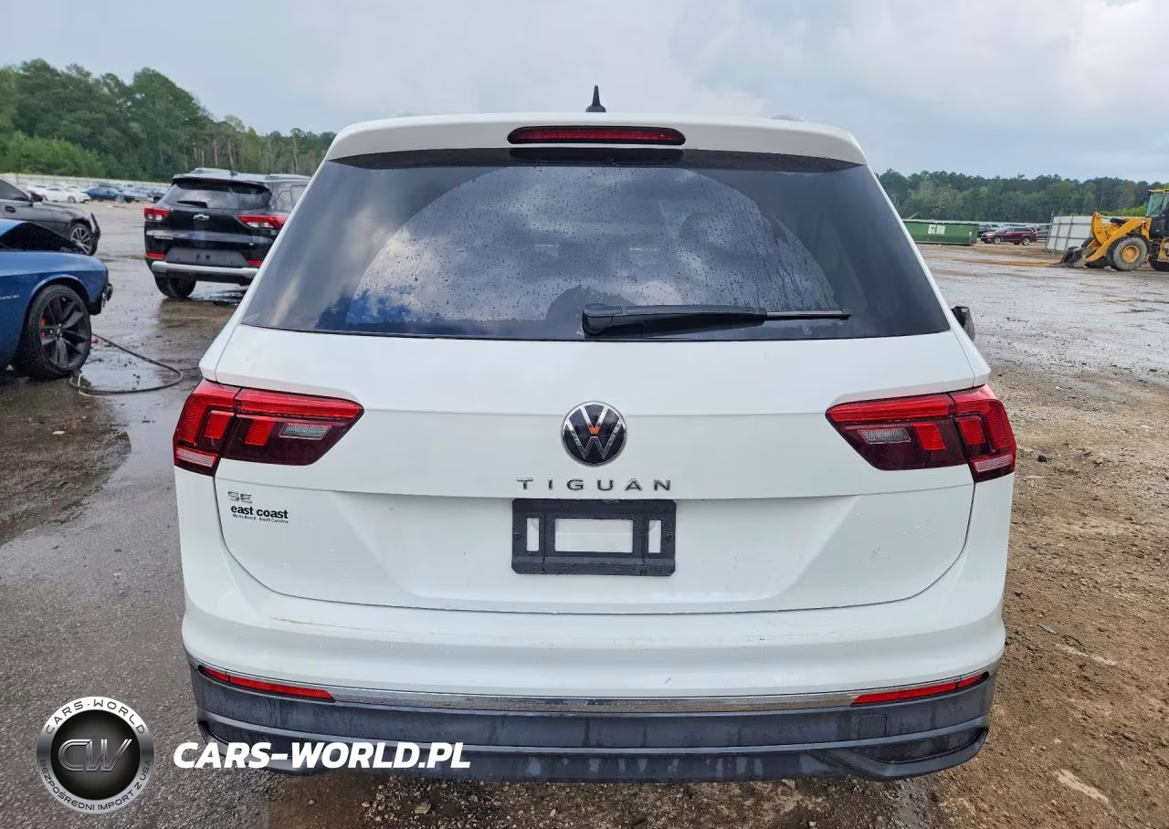 2022 Volkswagen Tiguan Se VIN:3VV3B7AX4NM167611 - 6