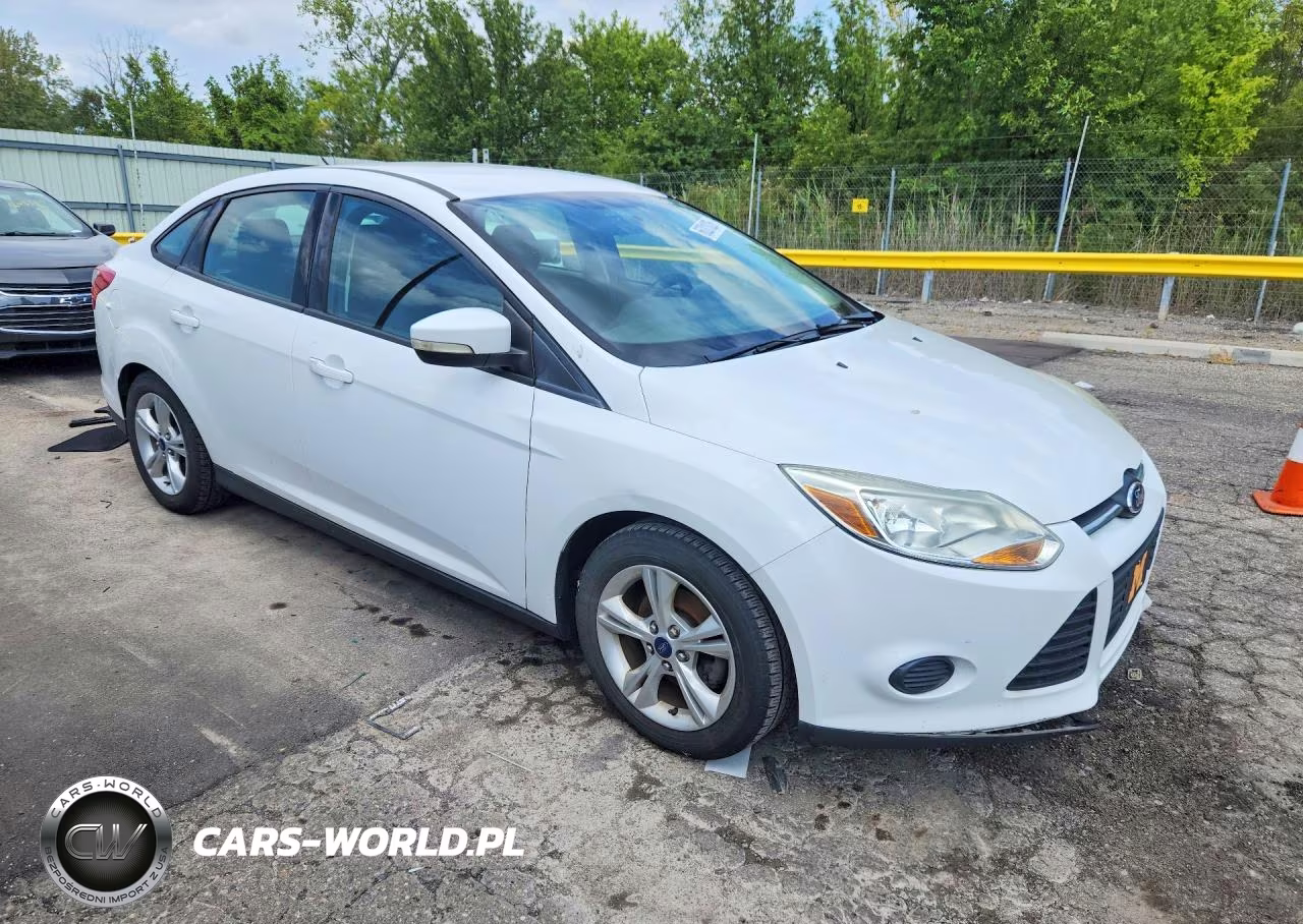 2014 Ford Focus Se VIN:1FADP3F27EL126987 - 4