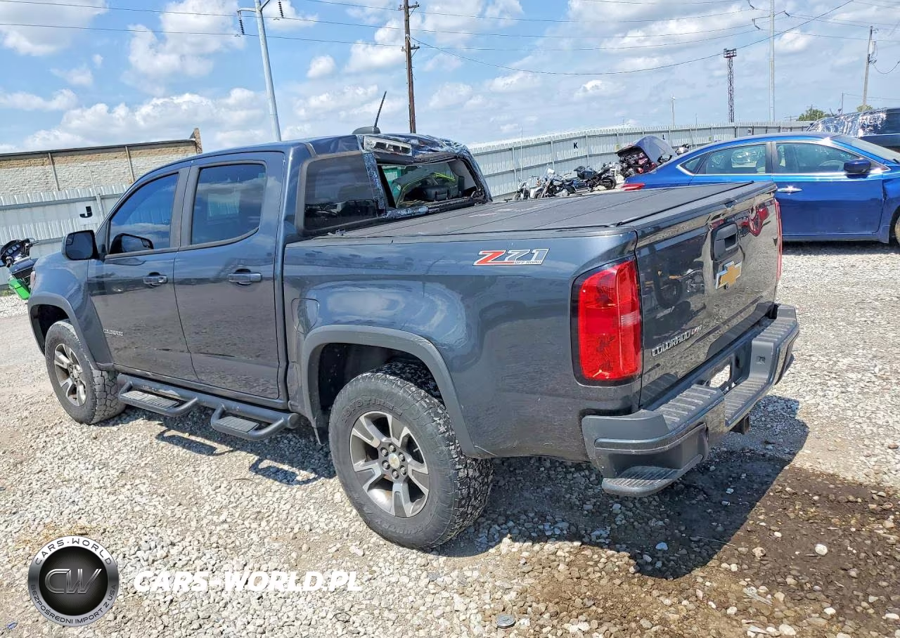 2017 Chevrolet Colorado Z71 VIN:1GCGTDEN8H1243479 - 2