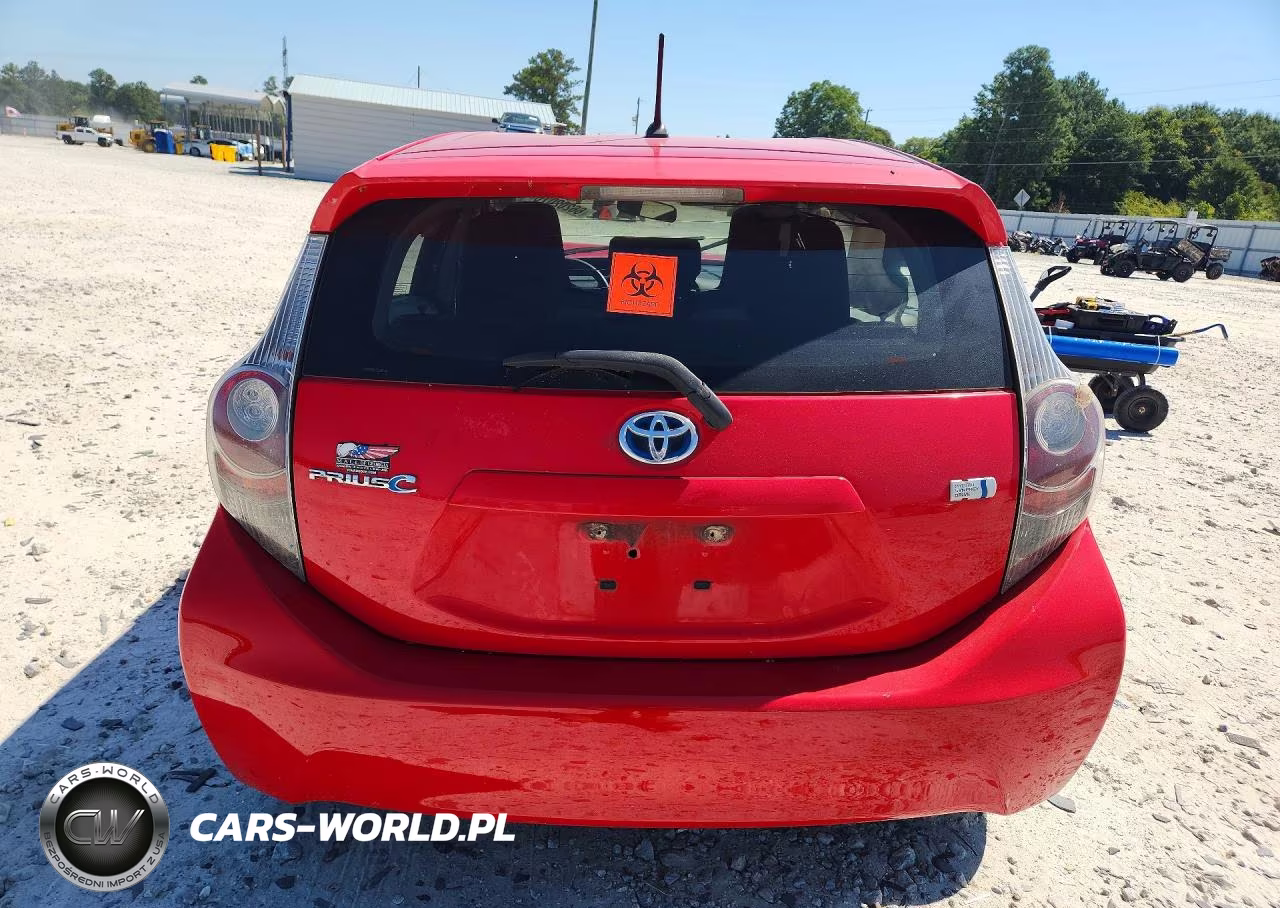 2012 Toyota Prius C One VIN:JTDKDTB32C1509138 - 6