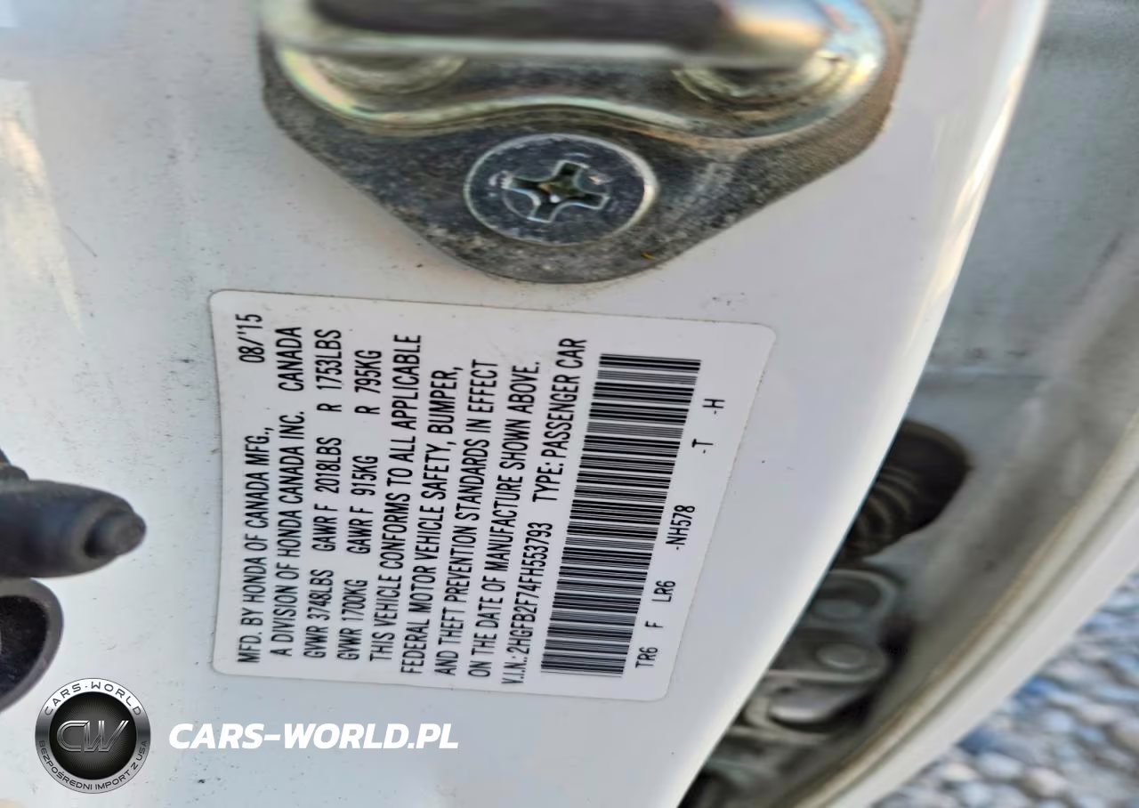 2015 Honda Civic Se VIN:2HGFB2F74FH553793 - 13