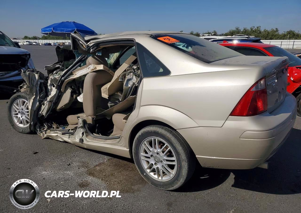 2007 Ford Focus Zx4 VIN:1FAHP34N87W155723 - 2