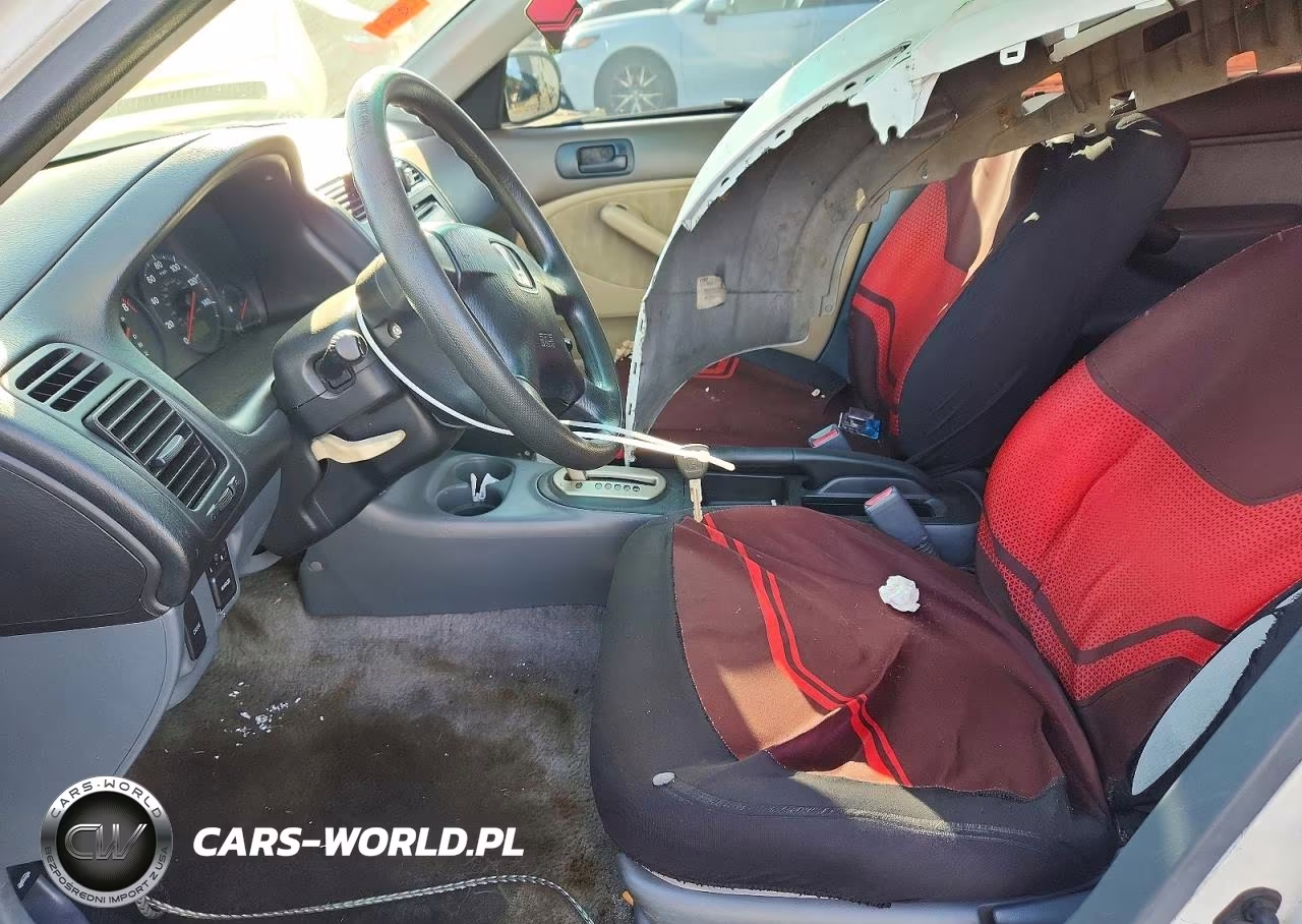 2001 Honda Civic Lx VIN:2HGES16581H583540 - 7