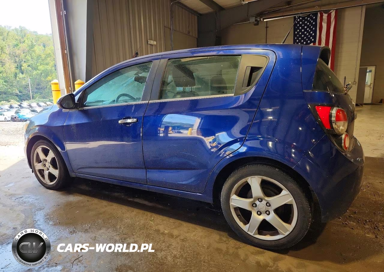 2014 Chevrolet Sonic Ltz VIN:1G1JE6SB7E4184627 - 2