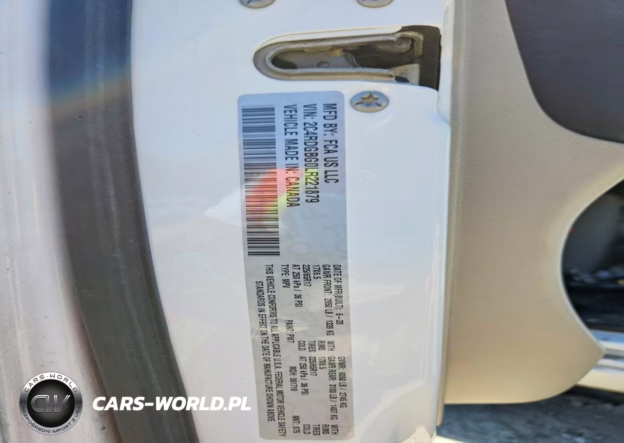 2020 Dodge Grand Caravan Se VIN:2C4RDGBG0LR221879 - 13