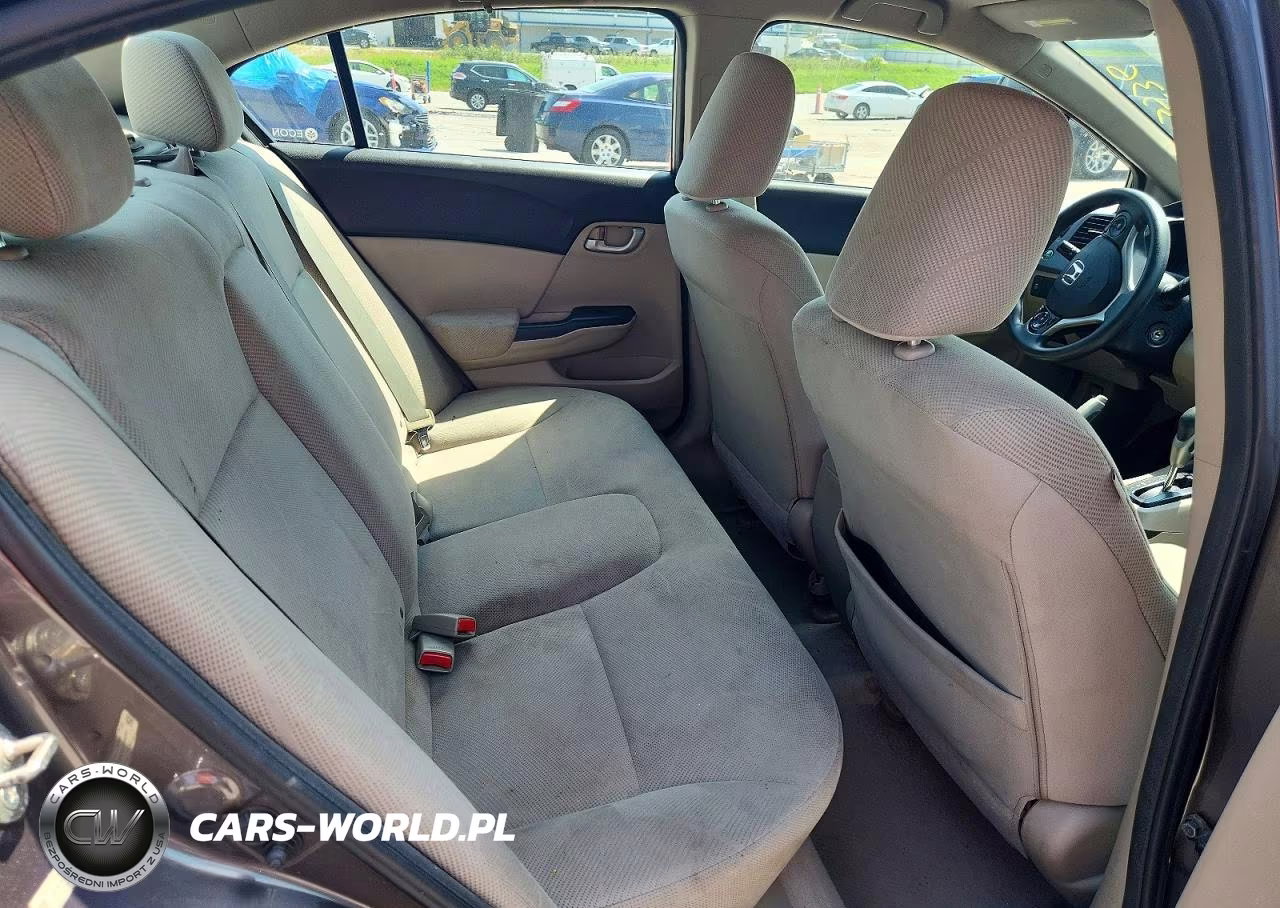 2012 Honda Civic Lx VIN:19XFB2F53CE062278 - 10