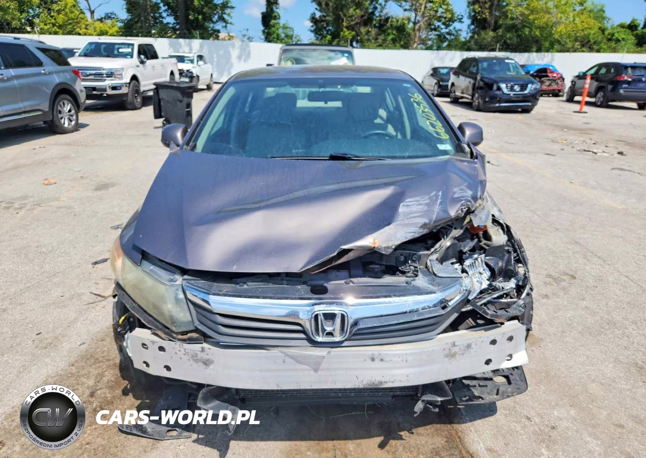 2012 Honda Civic Lx VIN:19XFB2F53CE062278 - 5