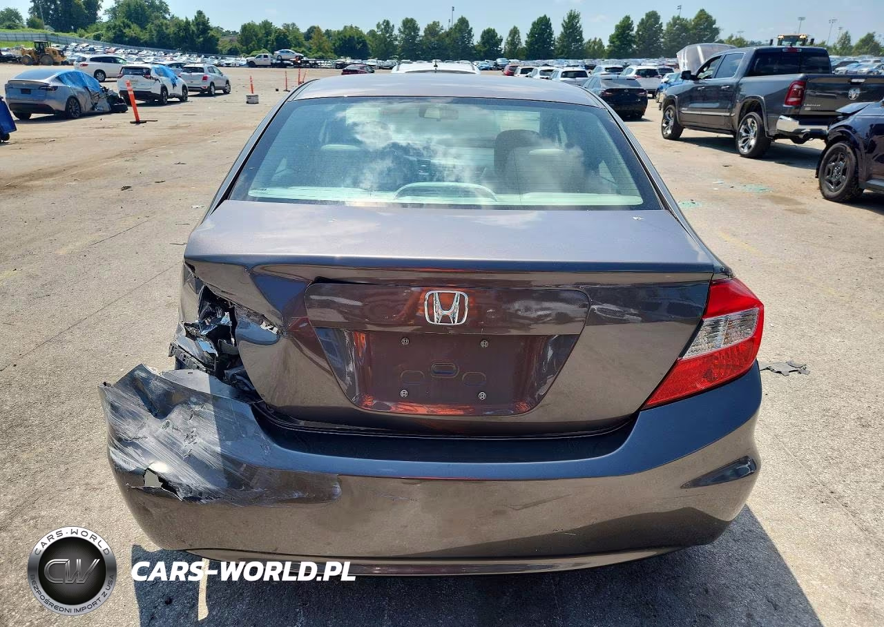 2012 Honda Civic Lx VIN:19XFB2F53CE062278 - 6