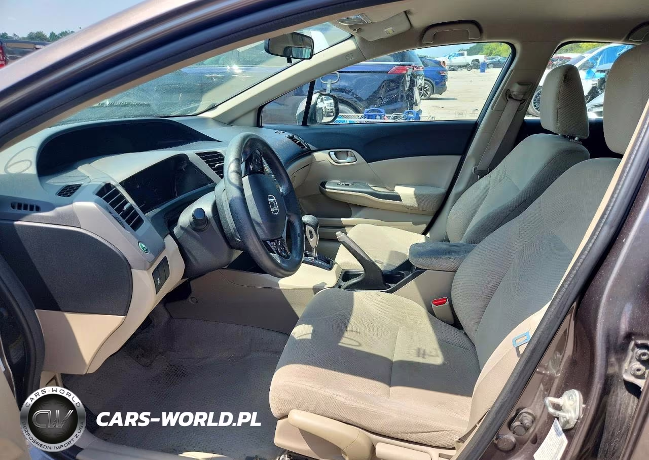2012 Honda Civic Lx VIN:19XFB2F53CE062278 - 7