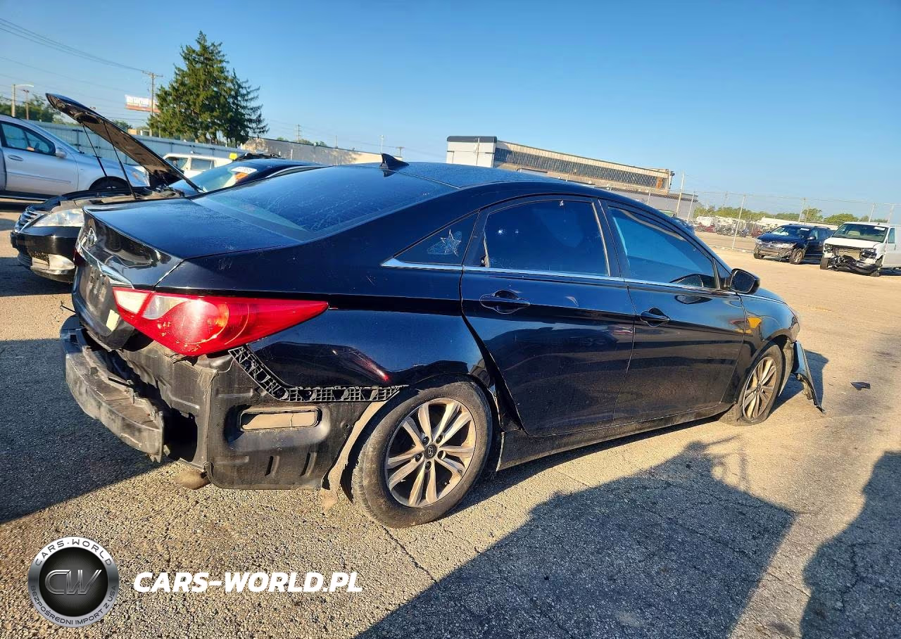 2013 Hyundai Sonata Gls VIN:5NPEB4AC2DH713393 - 3