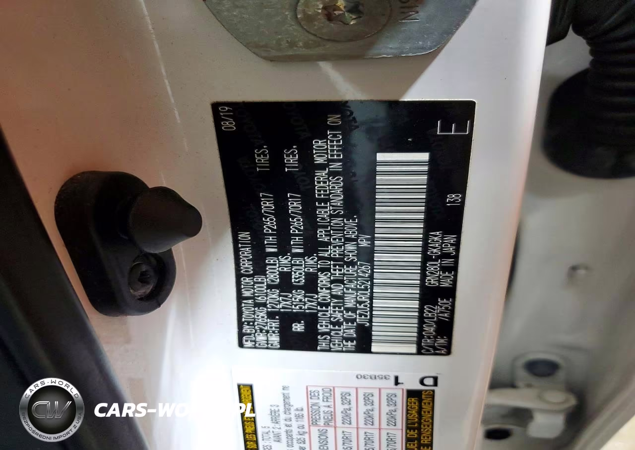 2020 Toyota 4Runner Sr5 VIN:JTEZU5JR0L5214267 - 14