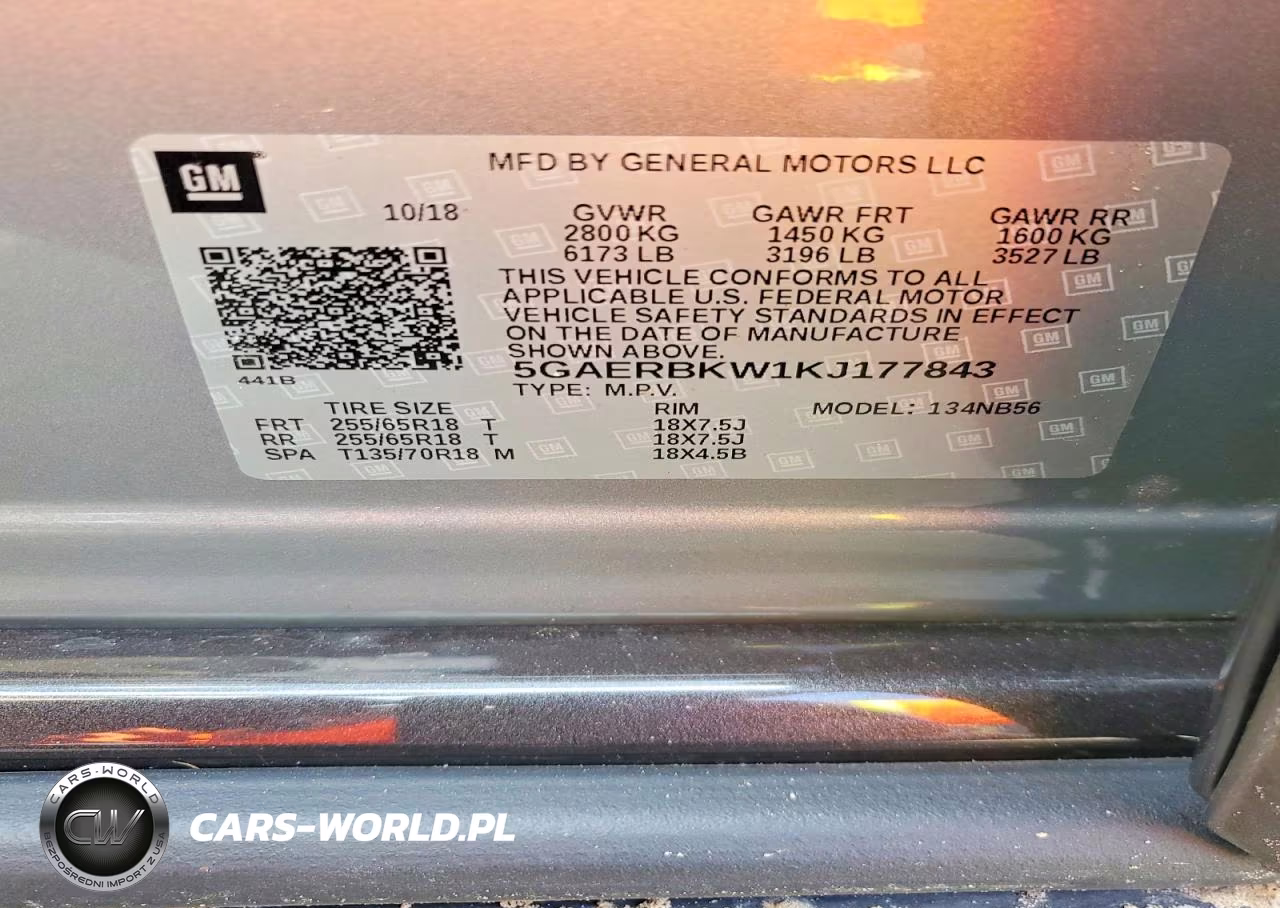 2019 Buick Enclave Essence VIN:5GAERBKW1KJ177843 - 13