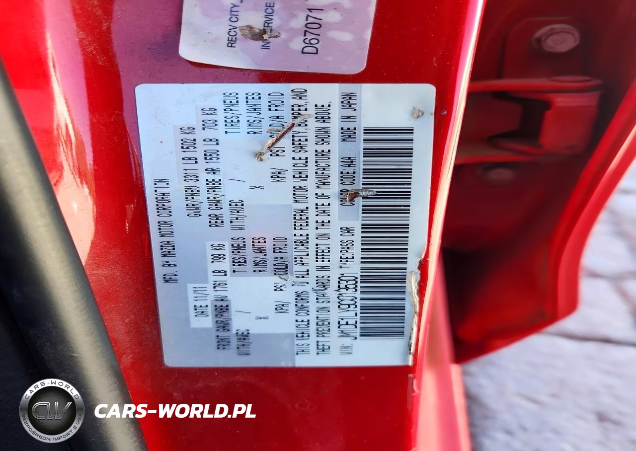 2012 Mazda Mazda2 VIN:JM1DE1LY9C0135301 - 12