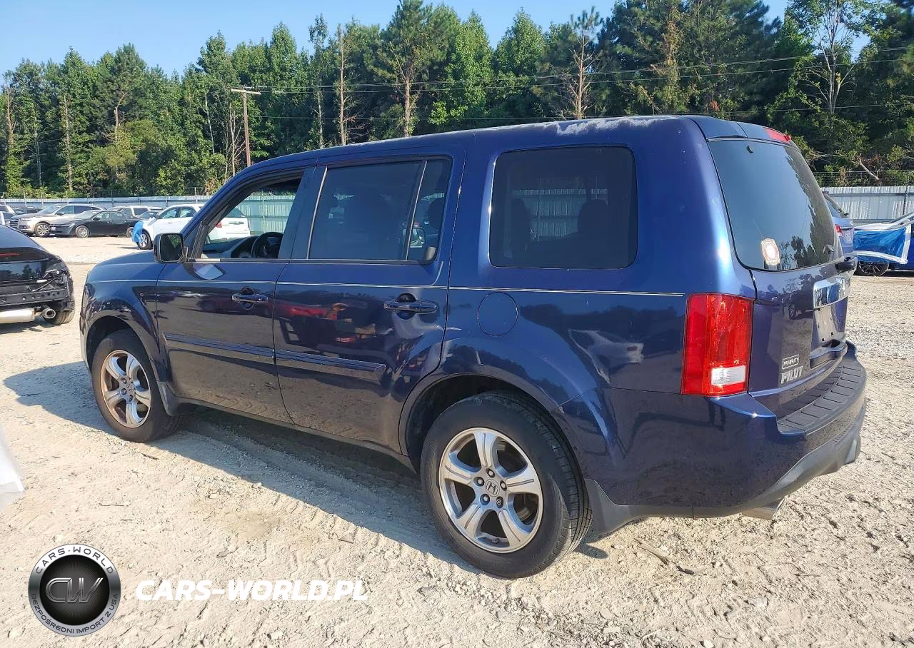 2013 Honda Pilot Exln VIN:5FNYF4H74DB020253 - 2
