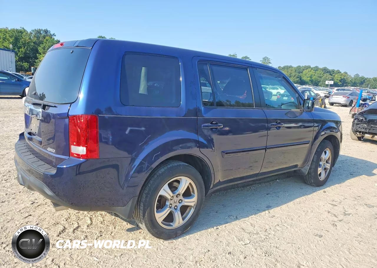 2013 Honda Pilot Exln VIN:5FNYF4H74DB020253 - 3