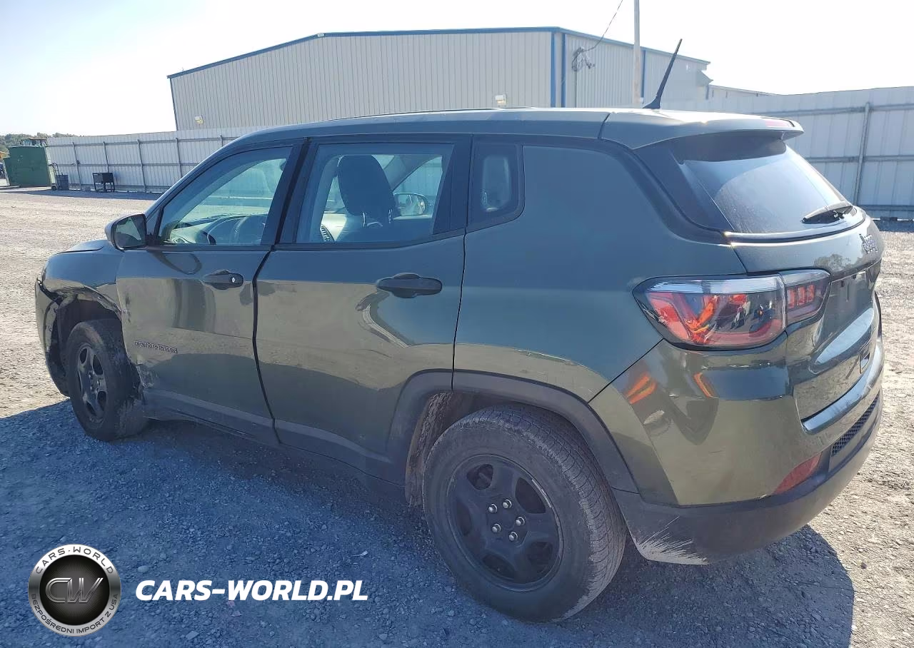 2018 Jeep Compass Sport VIN:3C4NJCAB1JT107129 - 2