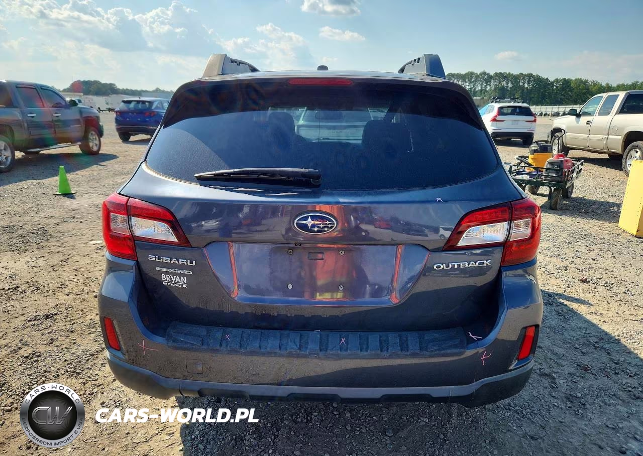 2015 Subaru Outback 2.5I Limited VIN:4S4BSBNC2F3289192 - 6