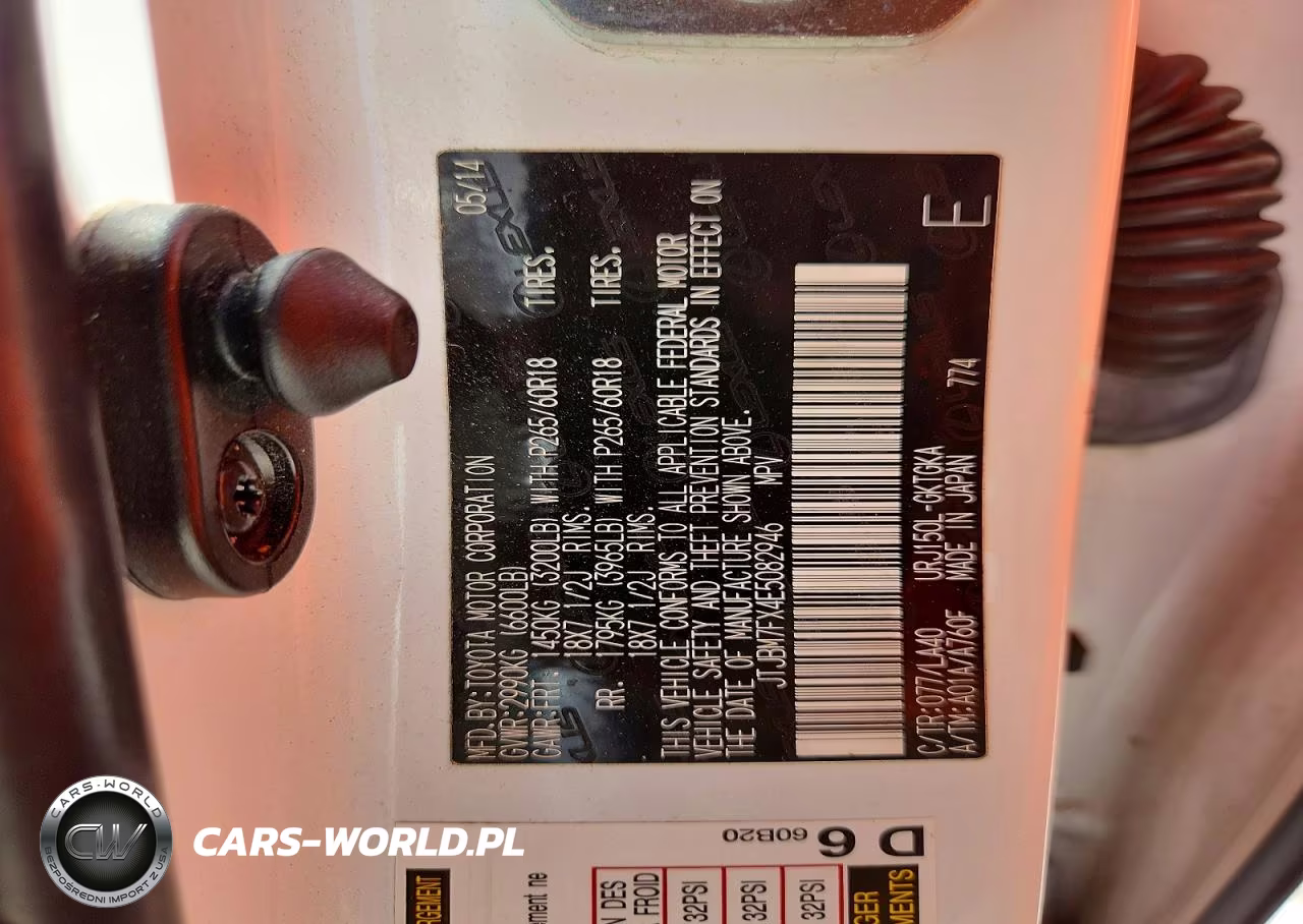 2014 Lexus Gx 460 VIN:JTJBM7FX4E5082946 - 13