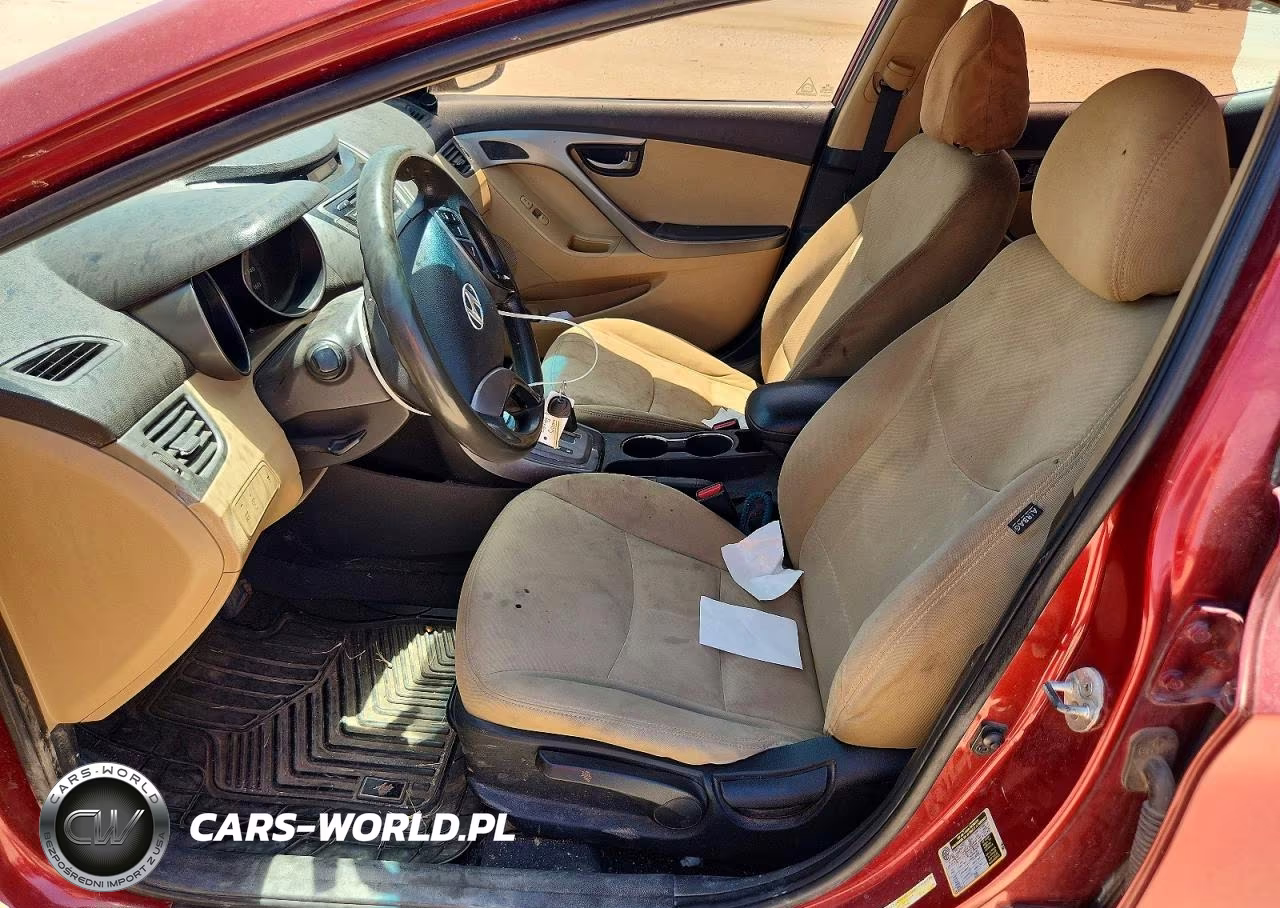 2013 Hyundai Elantra Gls VIN:5NPDH4AEXDH175859 - 7