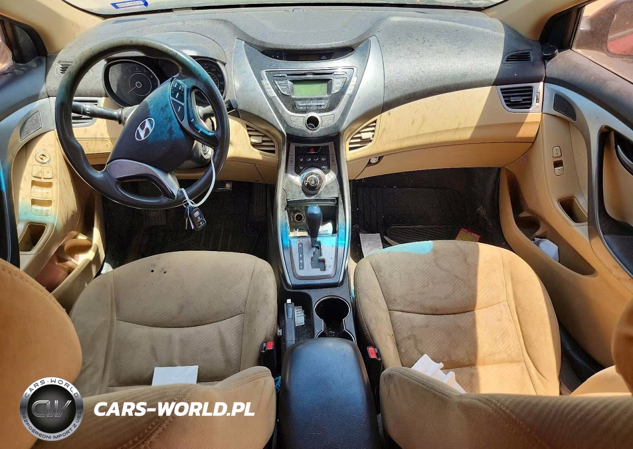 2013 Hyundai Elantra Gls VIN:5NPDH4AEXDH175859 - 8