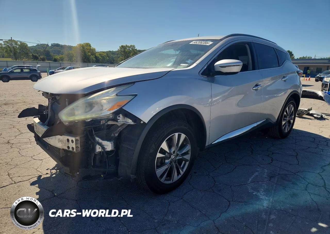 2017 Nissan Murano Sv VIN:5N1AZ2MG2HN109227 - 1