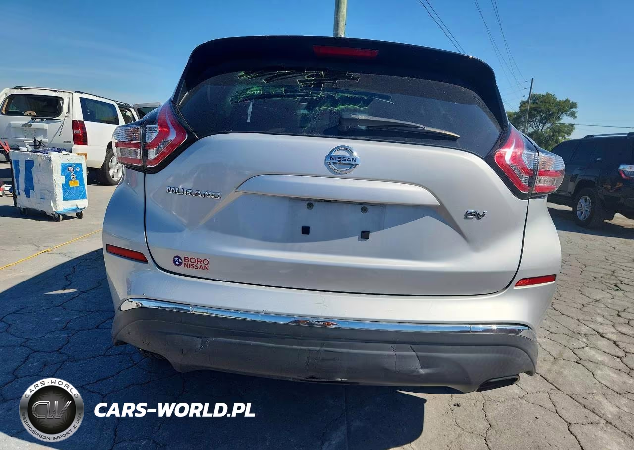 2017 Nissan Murano Sv VIN:5N1AZ2MG2HN109227 - 6