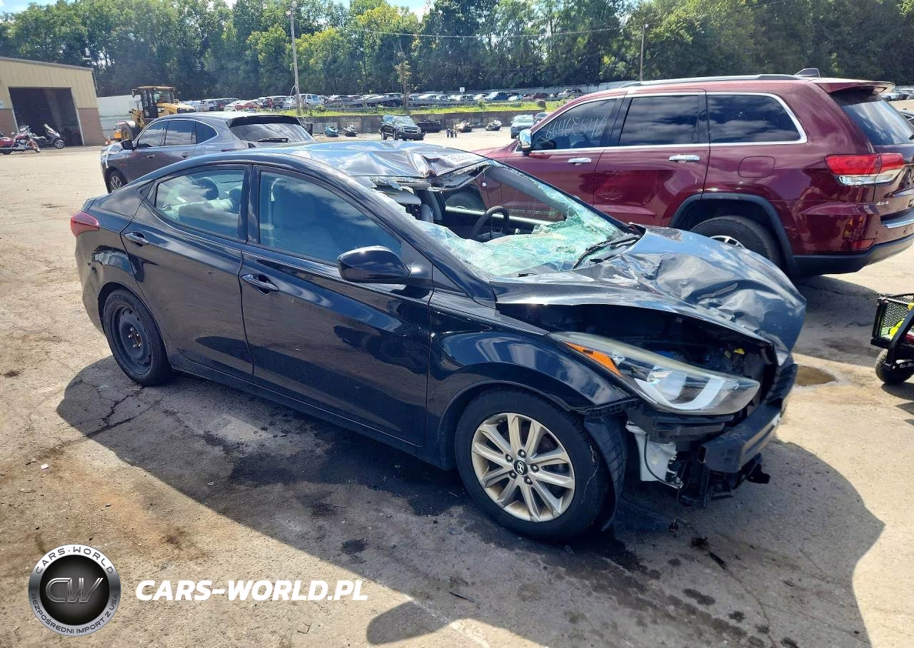 2015 Hyundai Elantra Se VIN:5NPDH4AE7FH613207 - 4