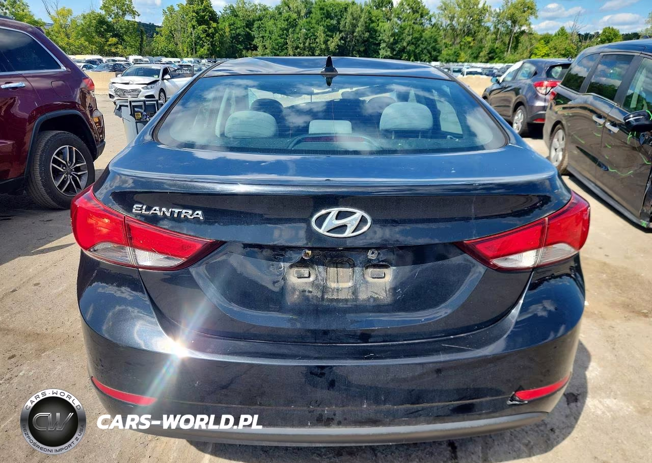 2015 Hyundai Elantra Se VIN:5NPDH4AE7FH613207 - 6