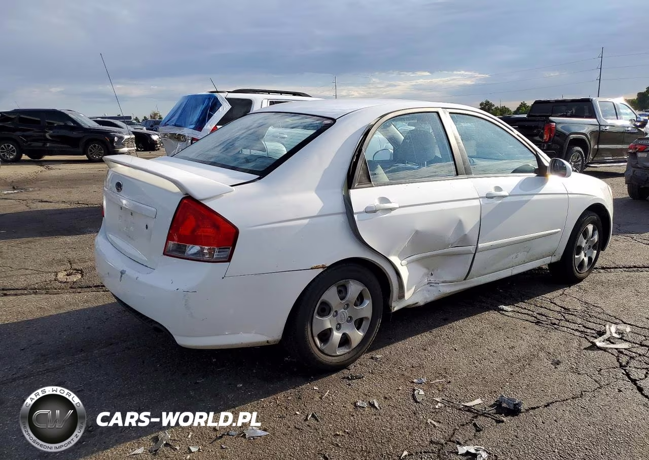 2008 Kia Spectra Lx VIN:KNAFE122985565651 - 3
