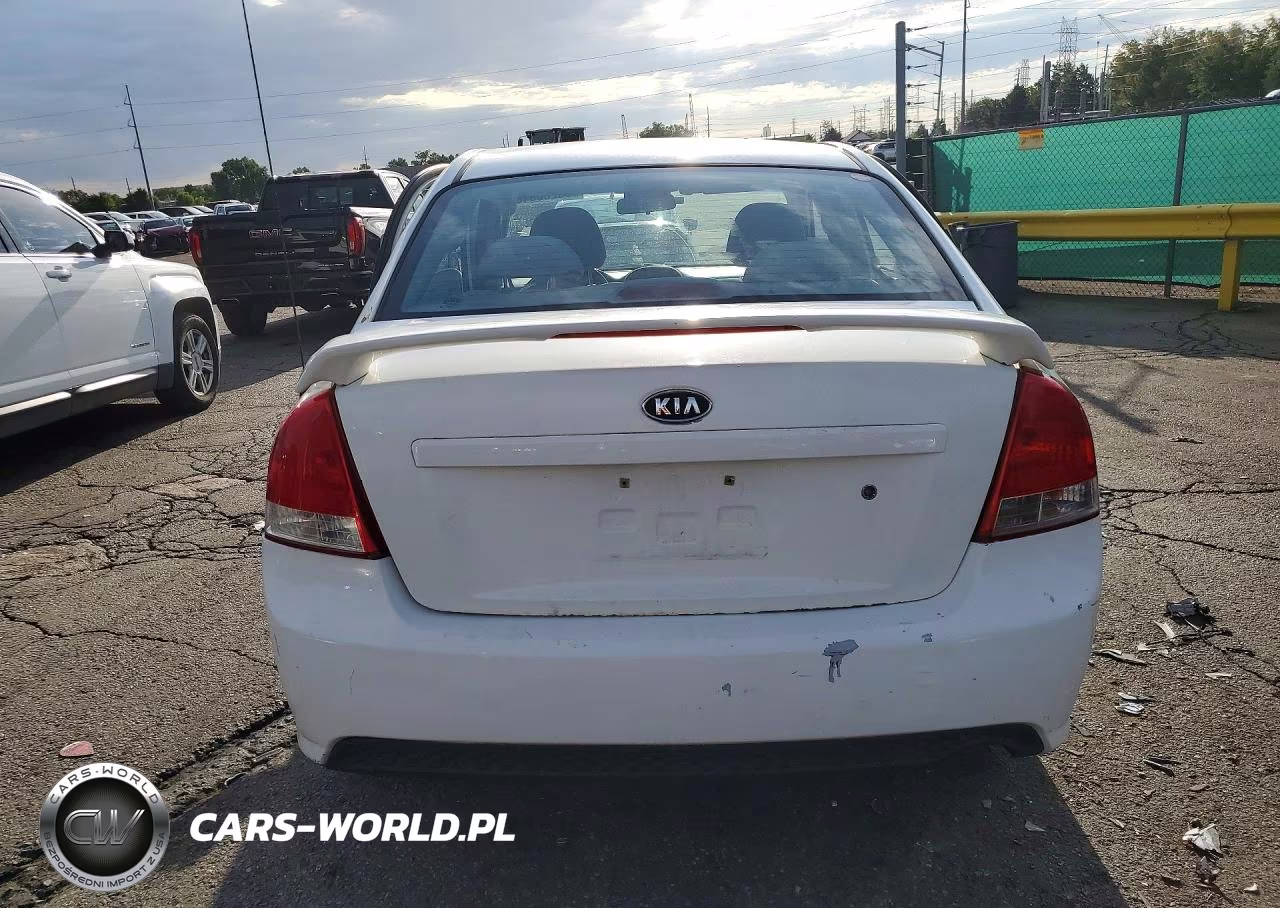 2008 Kia Spectra Lx VIN:KNAFE122985565651 - 6
