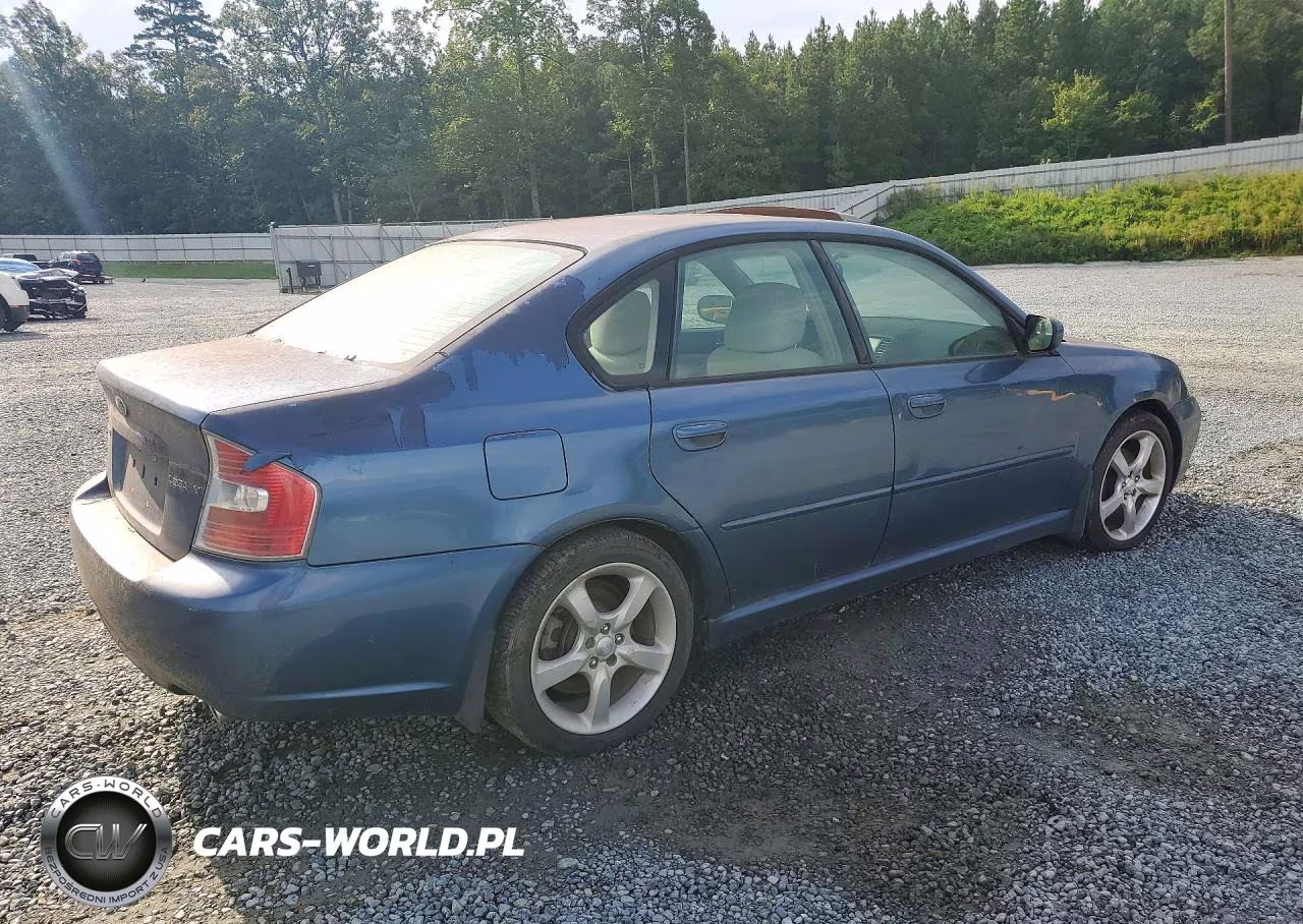 2007 Subaru Legacy 2.5I VIN:4S3BL616977208871 - 3