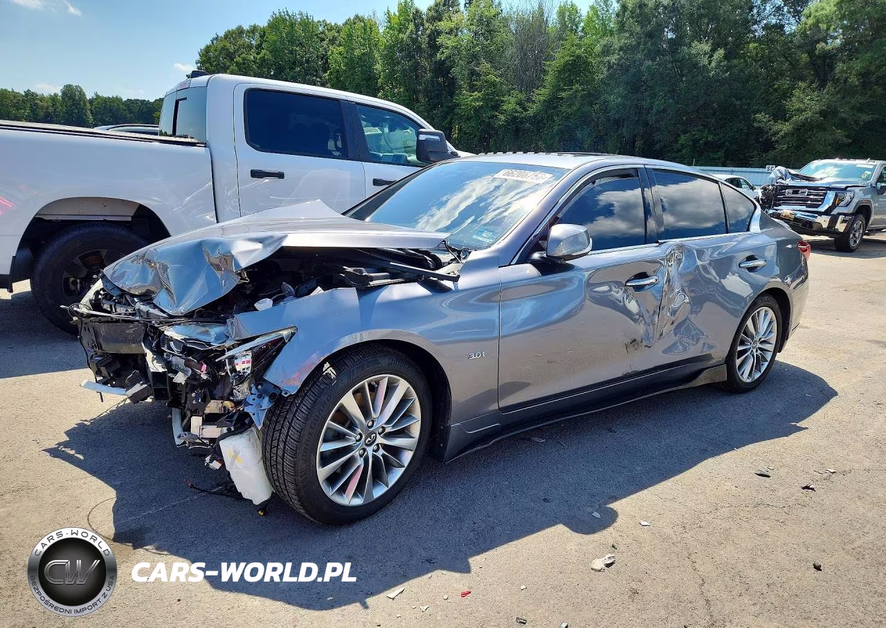 2019 Infiniti Q50 3.0T Luxe VIN:JN1EV7AR5KM550094 - 1
