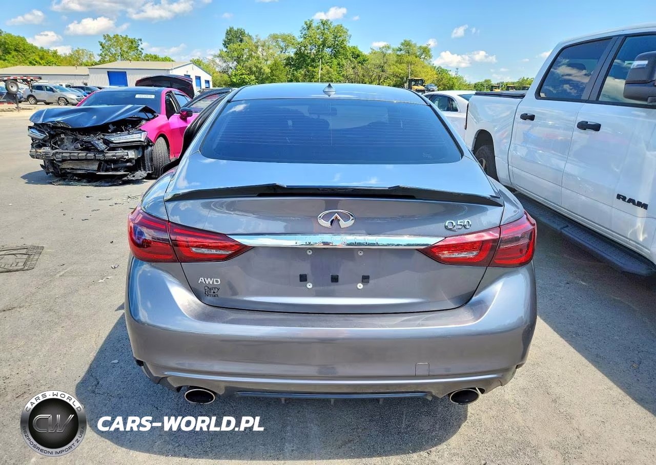 2019 Infiniti Q50 3.0T Luxe VIN:JN1EV7AR5KM550094 - 6
