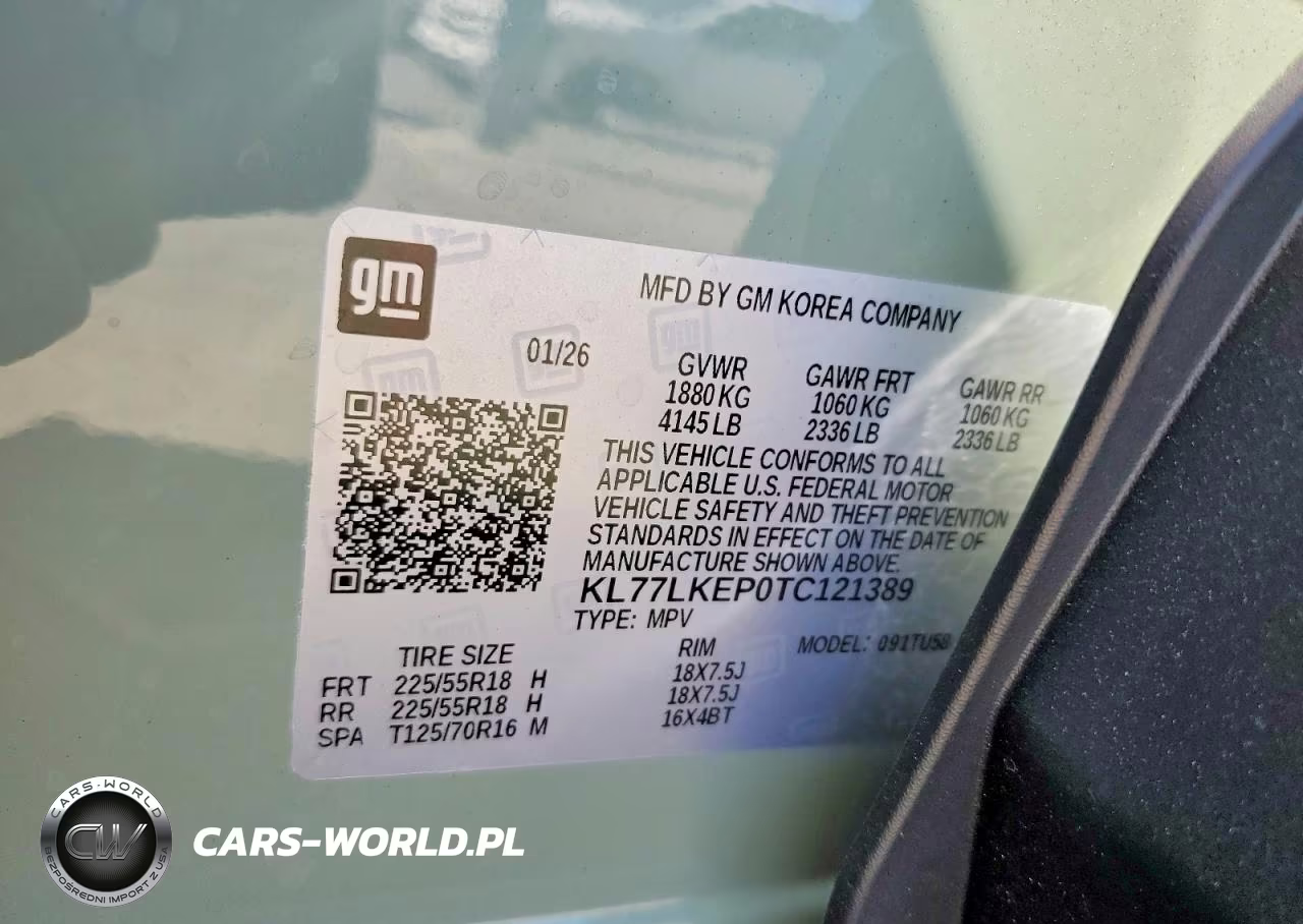 2026 Chevrolet Trax Activ VIN:KL77LKEP0TC121389 - 13
