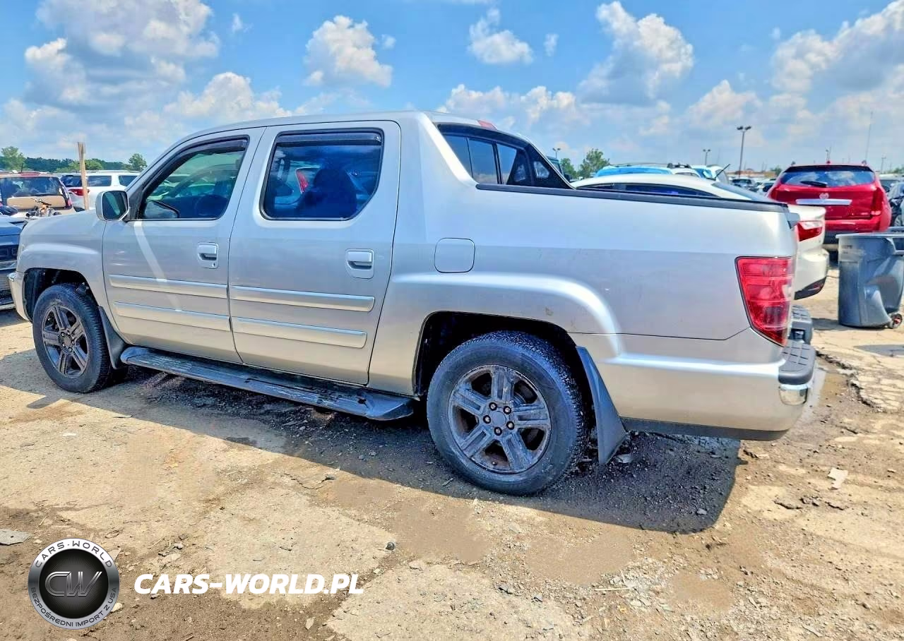 2011 Honda Ridgeline Rtl VIN:5FPYK1F56BB004099 - 2