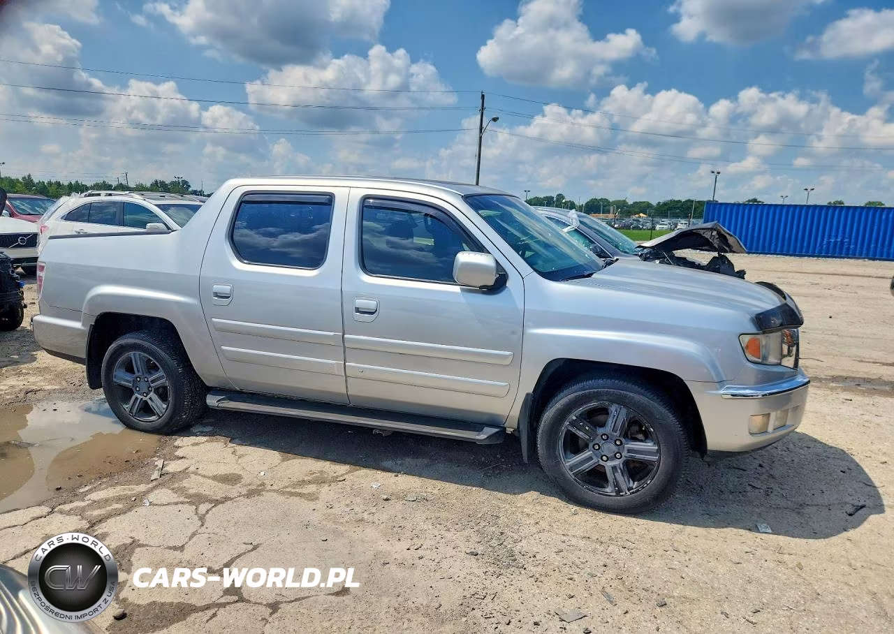 2011 Honda Ridgeline Rtl VIN:5FPYK1F56BB004099 - 4