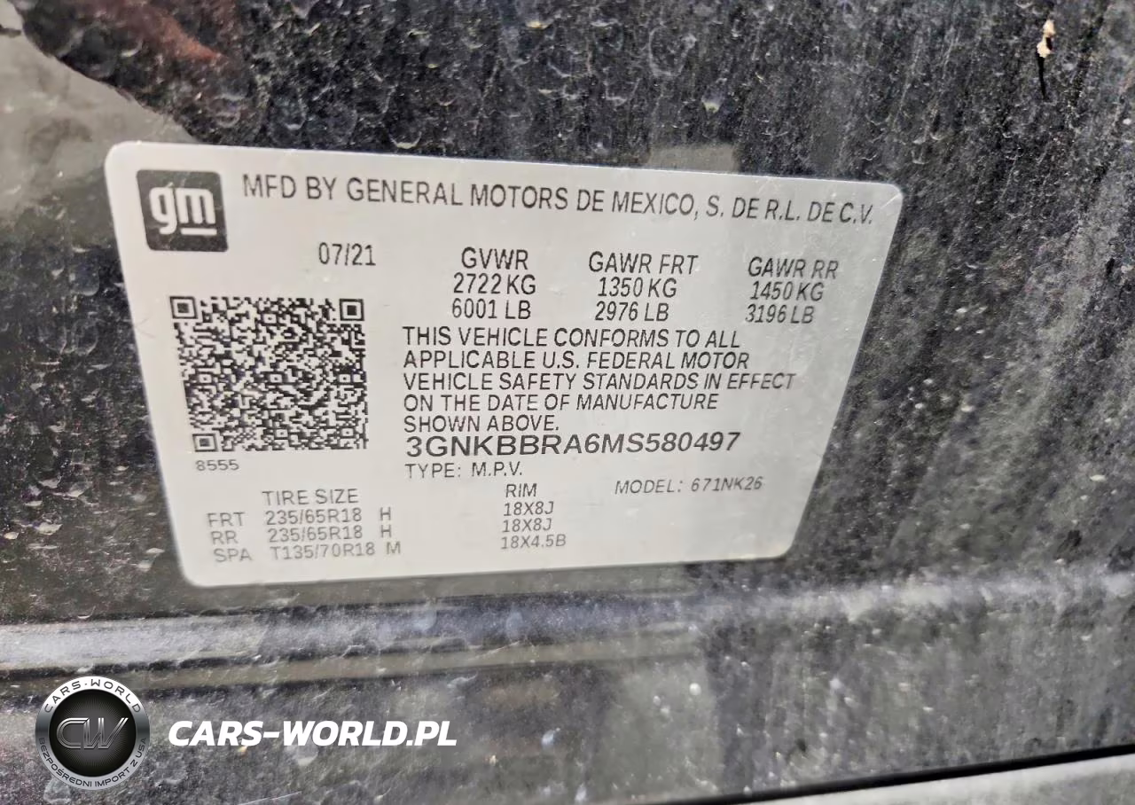 2021 Chevrolet Blazer 1Lt VIN:3GNKBBRA6MS580497 - 13