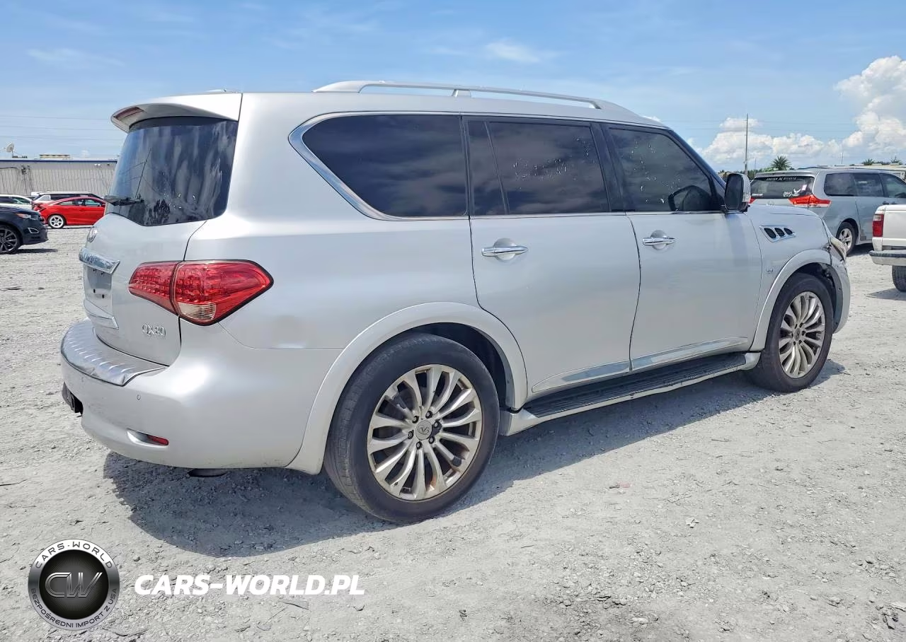 2016 Infiniti Qx80 Base VIN:JN8AZ2NF7G9610023 - 3