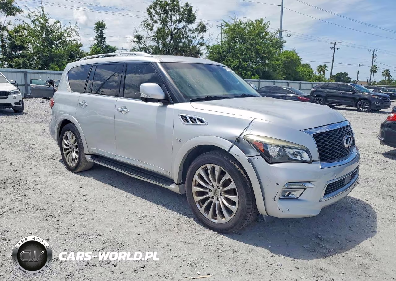 2016 Infiniti Qx80 Base VIN:JN8AZ2NF7G9610023 - 4