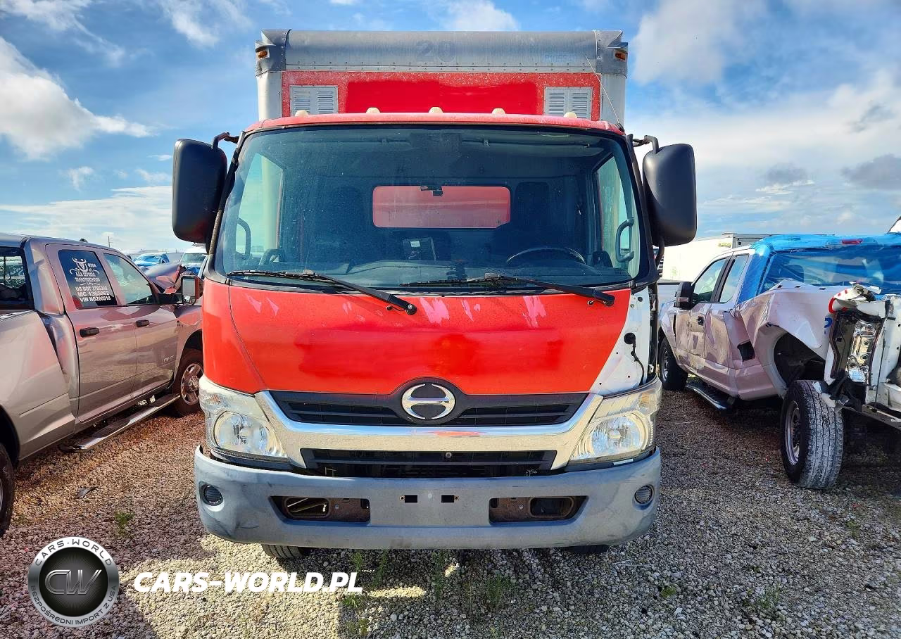 2018 Hino 195 Box Truck VIN:JHHSDM2H7JK006274 - 5