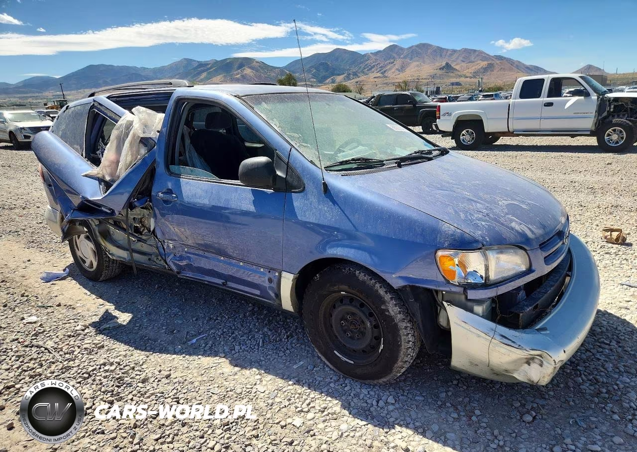 1999 Toyota Sienna Xle VIN:4T3ZF13C0XU140329 - 4