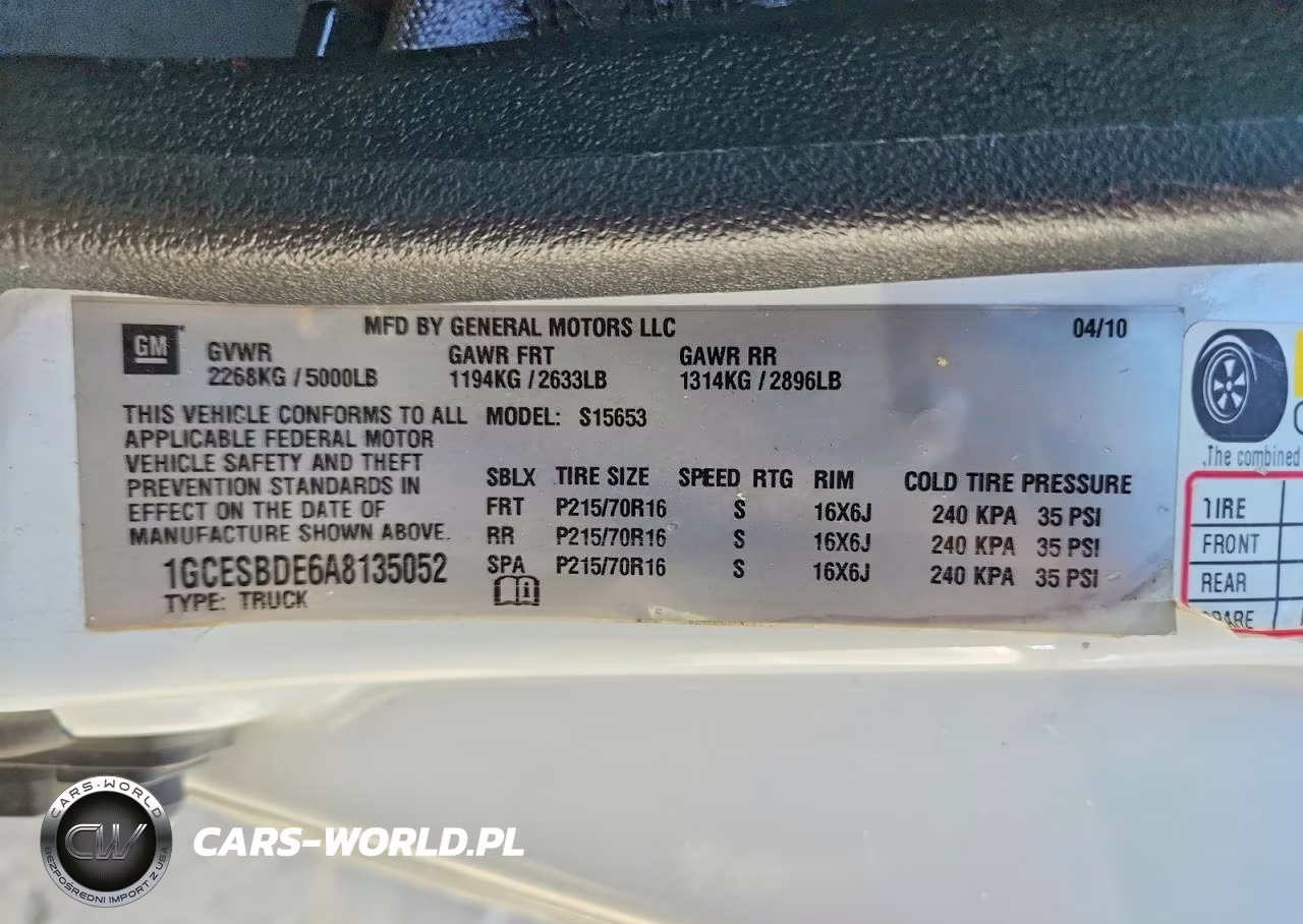 2010 Chevrolet Colorado VIN:1GCESBDE6A8135052 - 12