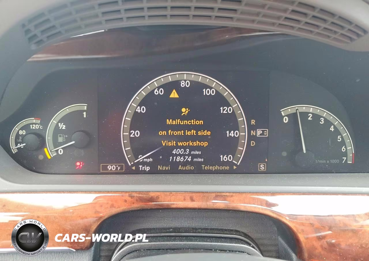 2007 Mercedes-Benz S 550 VIN:WDDNG71X57A136916 - 9