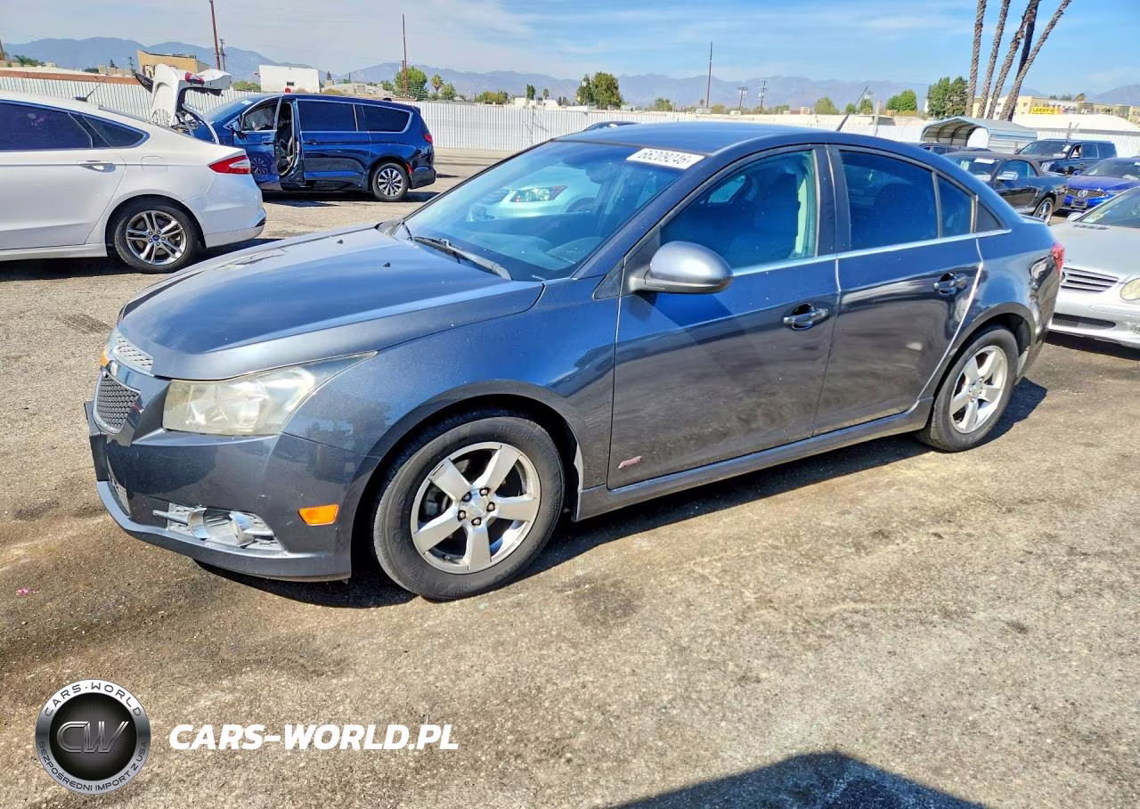 2013 Chevrolet Cruze Lt VIN:1G1PC5SB6D7240922 - 1