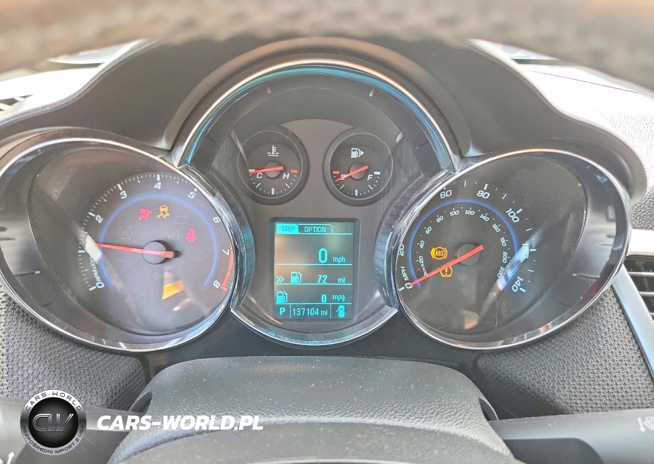 2013 Chevrolet Cruze Lt VIN:1G1PC5SB6D7240922 - 9